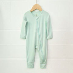 Bamboo zip baby onesie romper – soft and breathable