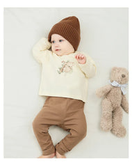 100 percent cotton baby long sleeve shirt front view
