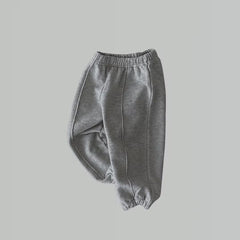 Cotton baby sweatpants gray