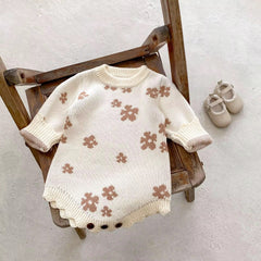 Nature Tree floral baby onesie NZ