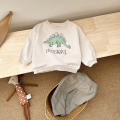 Stegosaurus Baby Sweat Set (Top + Pants)