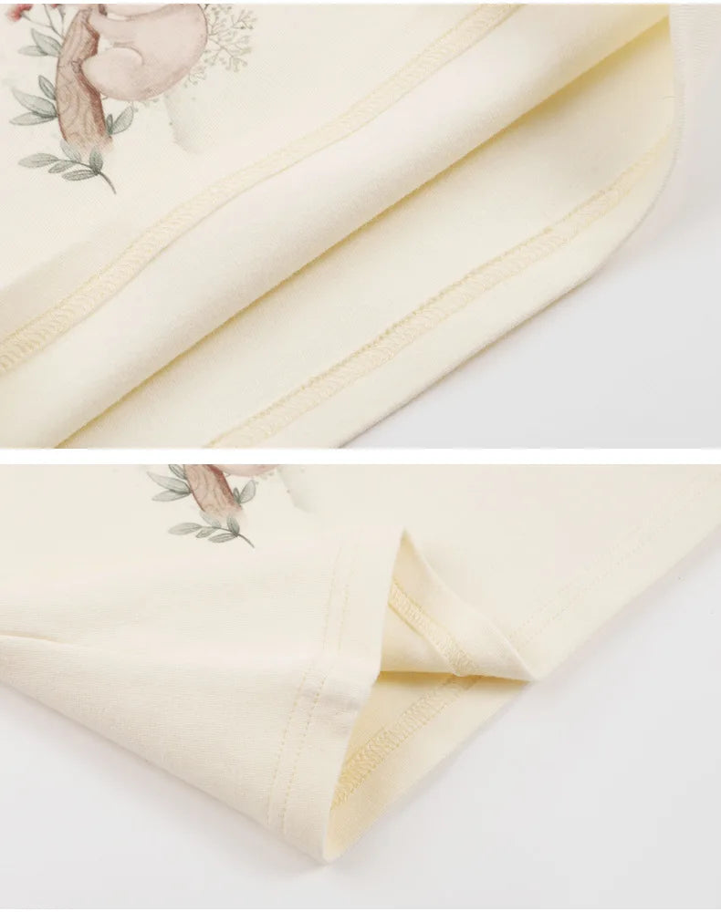 Close-up of beige fabric