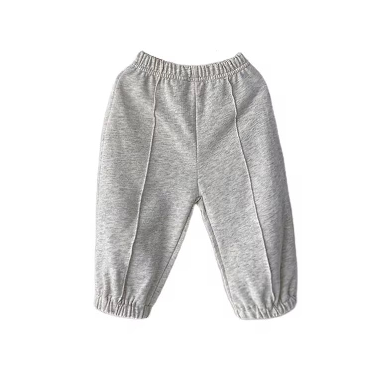 otton baby sweatpants soft fleece everyday wear front