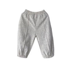 otton baby sweatpants soft fleece everyday wear front