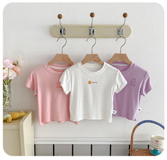 Soft white baby top for everyday wear NZ